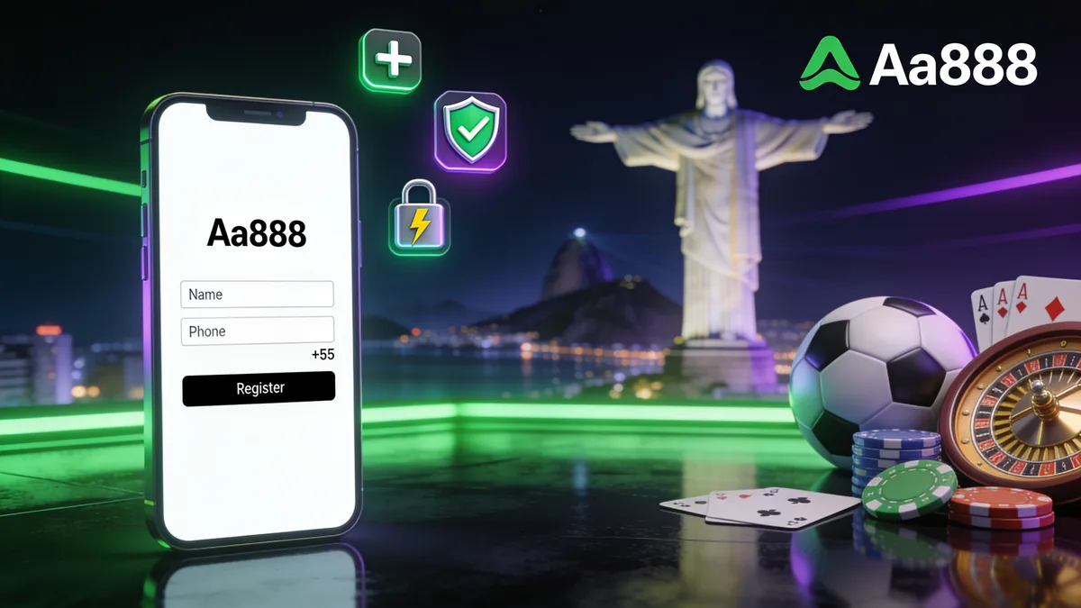 aa888 no Brasil — Cadastro na aa888