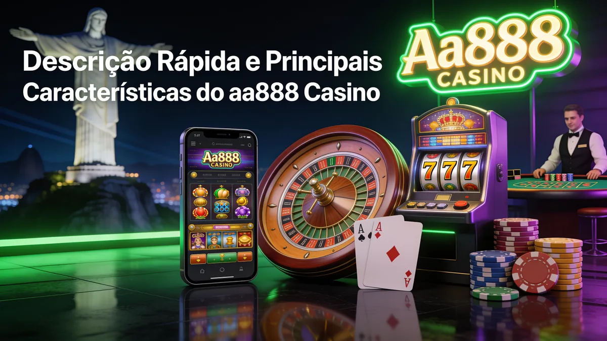 Descrição Rápida e Principais Características do aa888 Casino: guia de aa888 para jogadores no Brasil